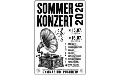 Herzliche Einladung zu unseren Sommerkonzerten 2026